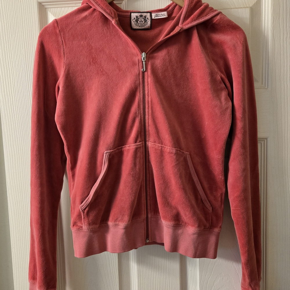 Juicy Couture Pink Zip-Up Jacket
